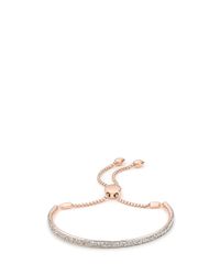 Monica Vinader | Metallic Fiji Diamond Bracelet | Lyst