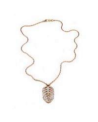 Lulu Frost - Metallic Goldtone Drift Pendant - Lyst
