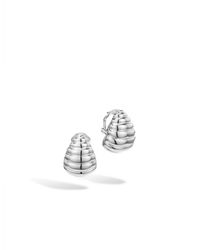 John Hardy | Metallic Classic Chain Buddha Belly Earrings | Lyst