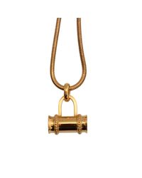 Scott Wilson - Metallic Gold Barrel Pendant - Lyst