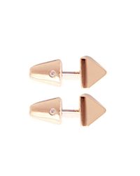 Eddie Borgo | Metallic Pyramid Stud Earrings | Lyst
