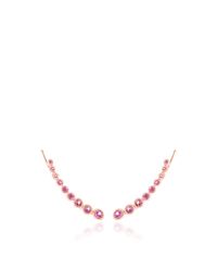 EF Collection | Mini Bezel Ear Cuff With Pink Sapphires | Lyst