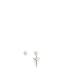 Joomi Lim | White 'vicious Love' Pearl Spike Drop Earrings | Lyst