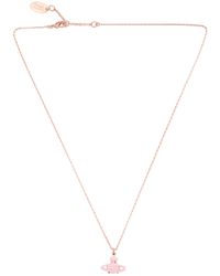 Vivienne Westwood | Pink Darcy Resin Pendant Necklace | Lyst