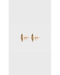 Loren Stewart | Metallic Diamond Wings & Cone Studs | Lyst