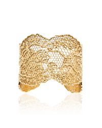Aurelie Bidermann - Metallic Lace Cuff - Lyst
