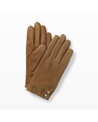 Club Monaco | Natural Fia Mixed-media Glove | Lyst