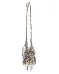 Subversive Jewelry | Metallic Chandelier And Fringe Necklace | Lyst