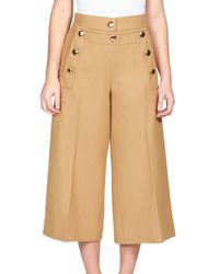 Sacai | Beige Luck Sailor Culotte Pants | Lyst
