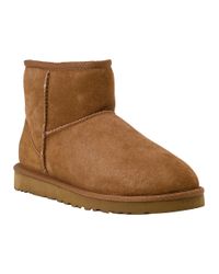 UGG - Brown Classic Mini Boot Chestnut Suede - Lyst