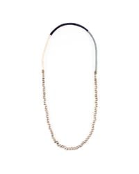 Lulu Frost | Natural G. Frost 50/50 Wrapped Necklace #1 | Lyst