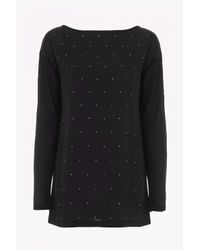 French Connection | Black Nightsky Polly Tunic | Lyst
