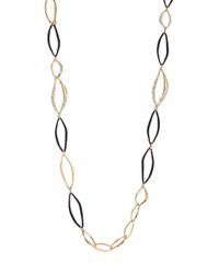Alexis Bittar | Metallic Miss Havisham Liquid Pavé Crystal Marquis Link Station Necklace | Lyst
