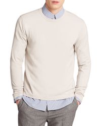 Theory | Natural Brettos Knit Sweater for Men | Lyst