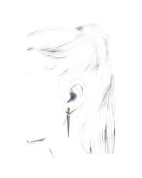 Monique Péan | Jasper And White Diamond Earrings | Lyst