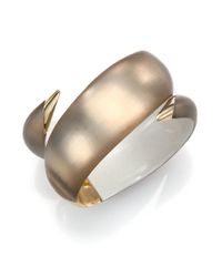 Alexis Bittar | Metallic Phoenix Deco Lucite Coiled Bracelet | Lyst