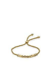 Monica Vinader | Metallic Essencia Friendship Bracelet | Lyst