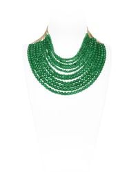 Rosantica | Green Raissa Multi Strand Necklace | Lyst