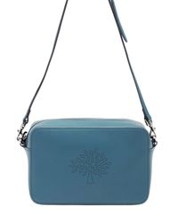 Mulberry | Blue Blossom Perforated Nappa Shoulder Bag | Lyst