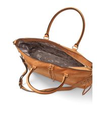 Rebecca Minkoff | Brown Moto Tote | Lyst