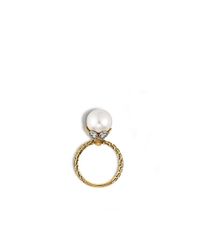 John Hardy | Metallic Charm Ring With Pearl And Diamonds | Lyst