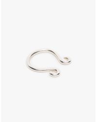 Vibe Harsløf | Metallic Noseclip Silver for Men | Lyst
