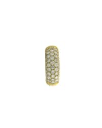 Anne Sisteron - Metallic 18Kt Yellow Gold Diamond Copenhagen Earrings - Lyst