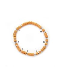 Lulu Frost | Natural G. Frost Wooden Morse Bracelet Saffron | Lyst