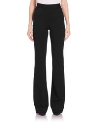 Theory | Black Garreto Fixture Ponte Pants | Lyst