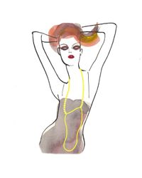 FLorian | Yellow Double Necklace | Lyst