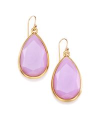 kate spade new york | Pink Day Tripper Teardrop Earrings/purple | Lyst
