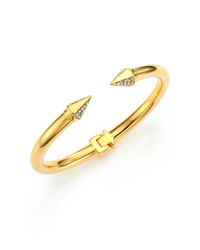 Vita Fede | Metallic Mini Titan Crystal Hexagon Bracelet/goldtone | Lyst
