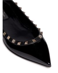 black valentino flats
