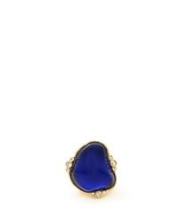 Kenneth Jay Lane | Blue Baroque Stone Crystal Ring | Lyst