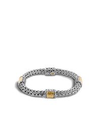 John Hardy | Metallic Classic Chain Hammered Bracelet | Lyst