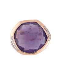 Monica Vinader | Multicolor Riva Diamond Cocktail Ring | Lyst
