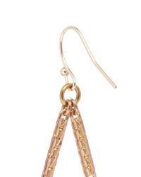 Lulu Frost | Metallic 'elizabeth' Crystal Tier Drop Earrings | Lyst
