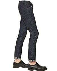Valentino | Blue 18Cm Japanese Cotton Denim Jeans for Men | Lyst
