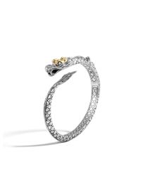 John Hardy | Metallic Legends Naga Slim Kick Cuff | Lyst