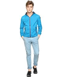 Ai Riders On The Storm | Blue Total Zip Up Water Repellent Wind Breake for Men | Lyst