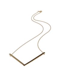 Cushnie et Ochs | Metallic 16" Short V Chest Plate | Lyst