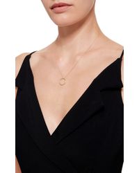 Mateo | Metallic Ring Necklace | Lyst