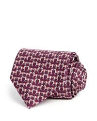 Ferragamo | Purple Horse Classic Tie for Men | Lyst
