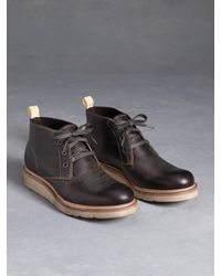 John Varvatos | Gray Nelson Chukka Boot for Men | Lyst
