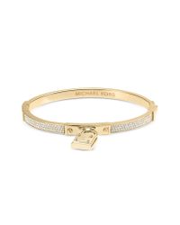 Michael Kors - Metallic Brilliance Pave Bangle Bracelet - Lyst