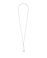 Eddie Borgo | White Crystal Pavé Cone Tassel Pendant Necklace | Lyst