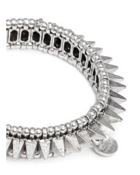 Philippe Audibert | Metallic Spike Elasticated Bracelet | Lyst