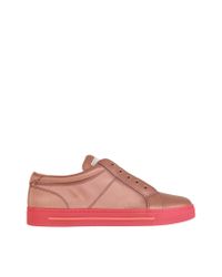 Marc By Marc Jacobs | Pink Blush Satin Sneaker | Lyst