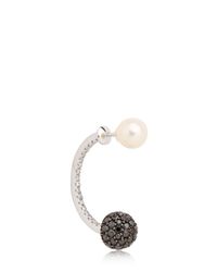 Delfina Delettrez | Metallic Sphere Mono Earring | Lyst