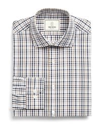 Todd Snyder | Gray Rockaway Dress Shirt In Blue/brown Plaid for Men | Lyst